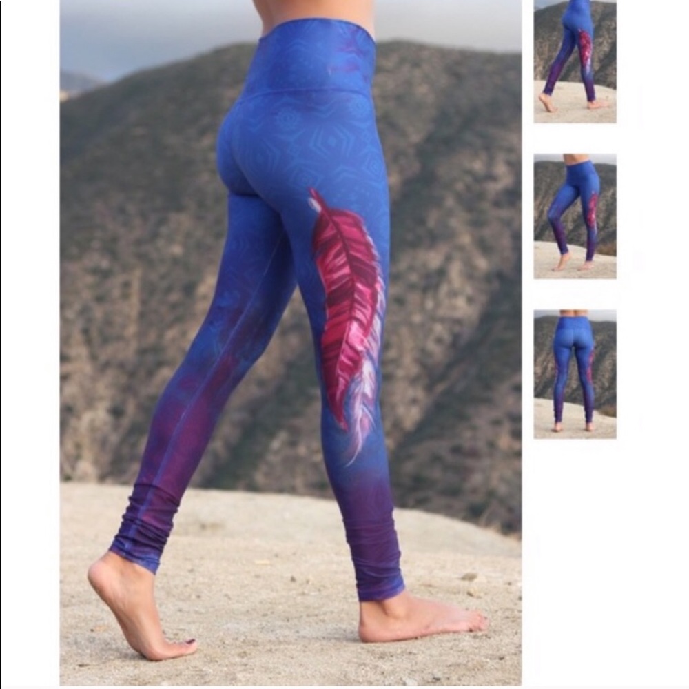 Love Zuvi feather leggings (like Teeki!)